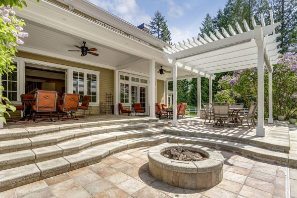 Outdoor Pergola Installation