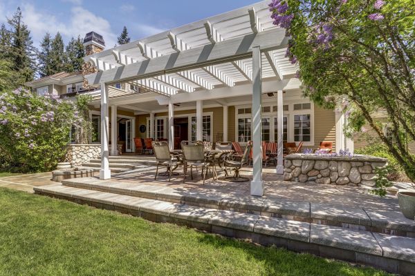 Composite Pergola Installation