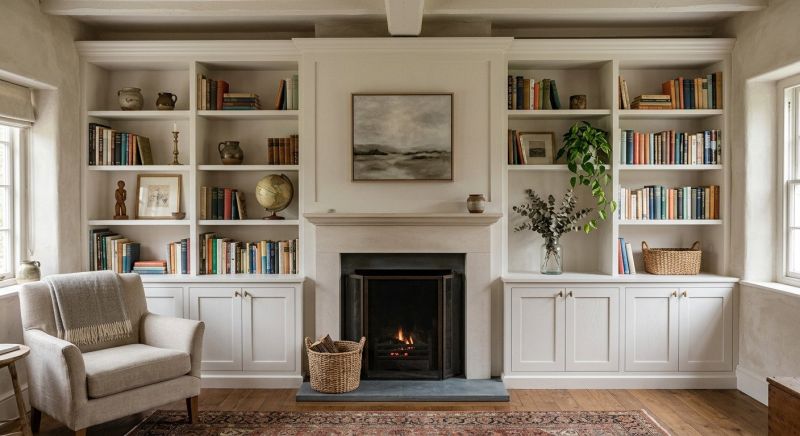 Fireplace Shelves Installation in Frederick, MD