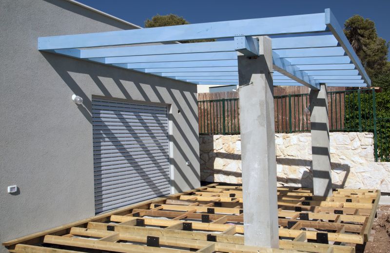 Wood Pergola Installation in Conroe, TX