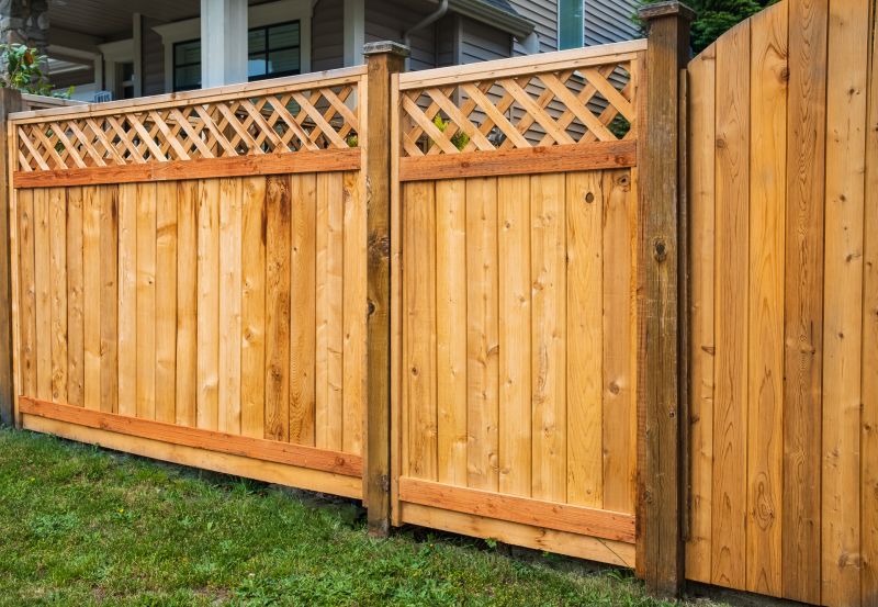 Wood Trellis Installation in Conroe, TX