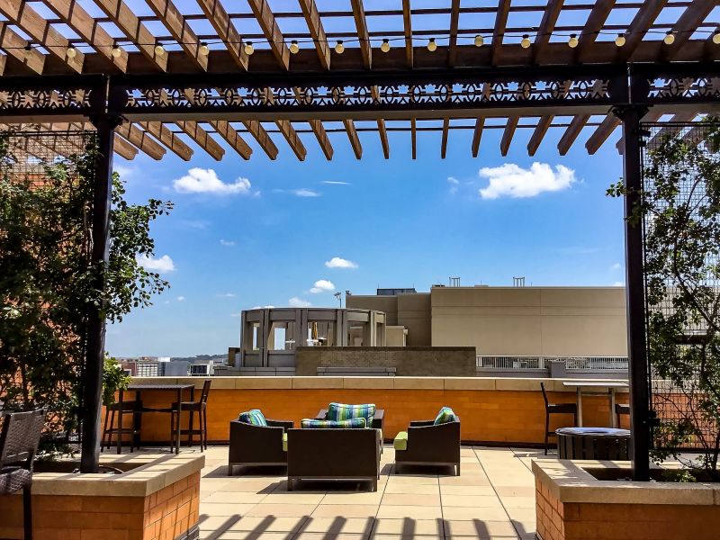 Wooden Pergola Building