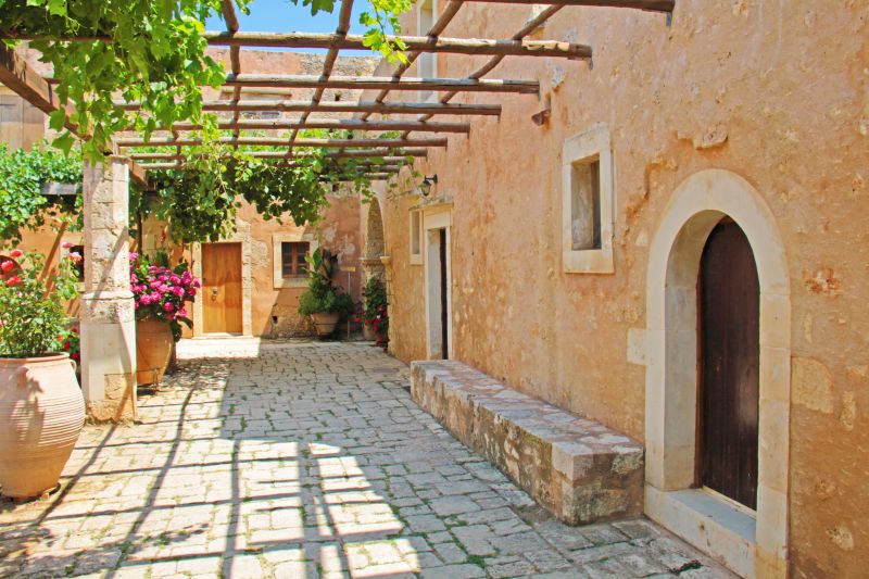 Pergola with Climbing Plants