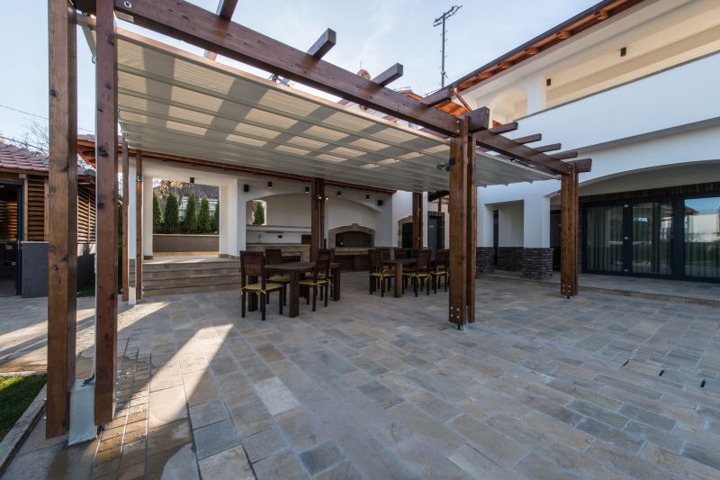 Elegant Wooden Pergola
