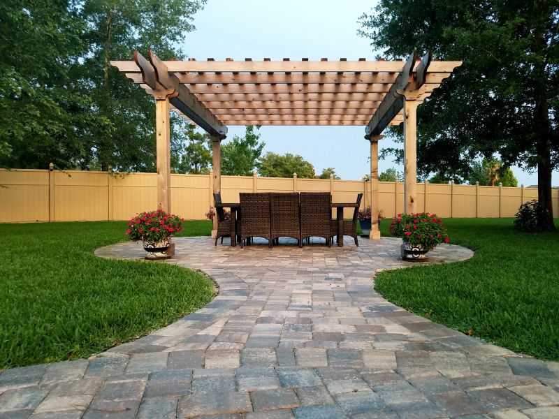Pergola with Lighting